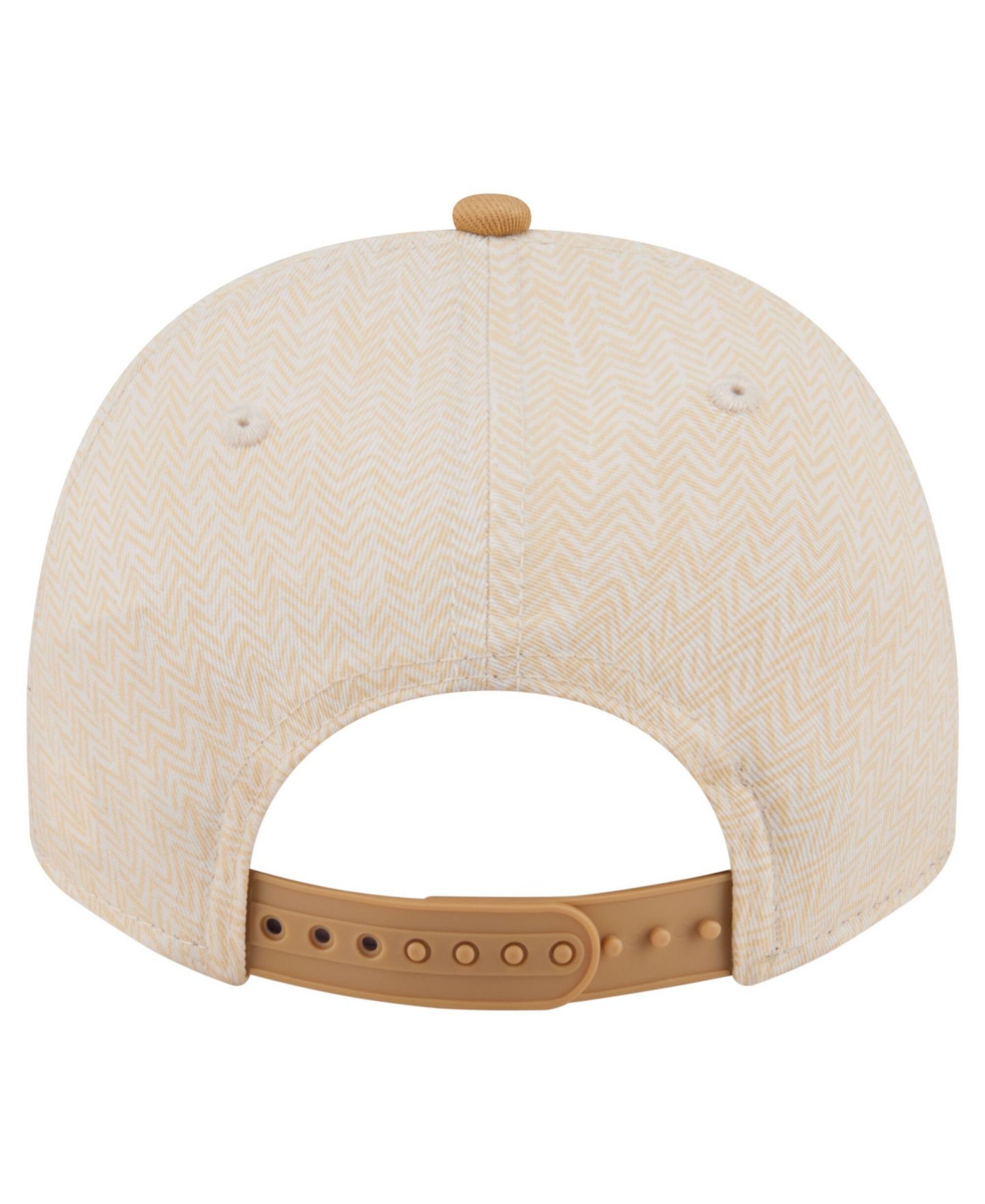 Мужская кепка New Era Cream Chicago White Sox Herringbone 9FIFTY A-Frame Snapback Hat — фото 4