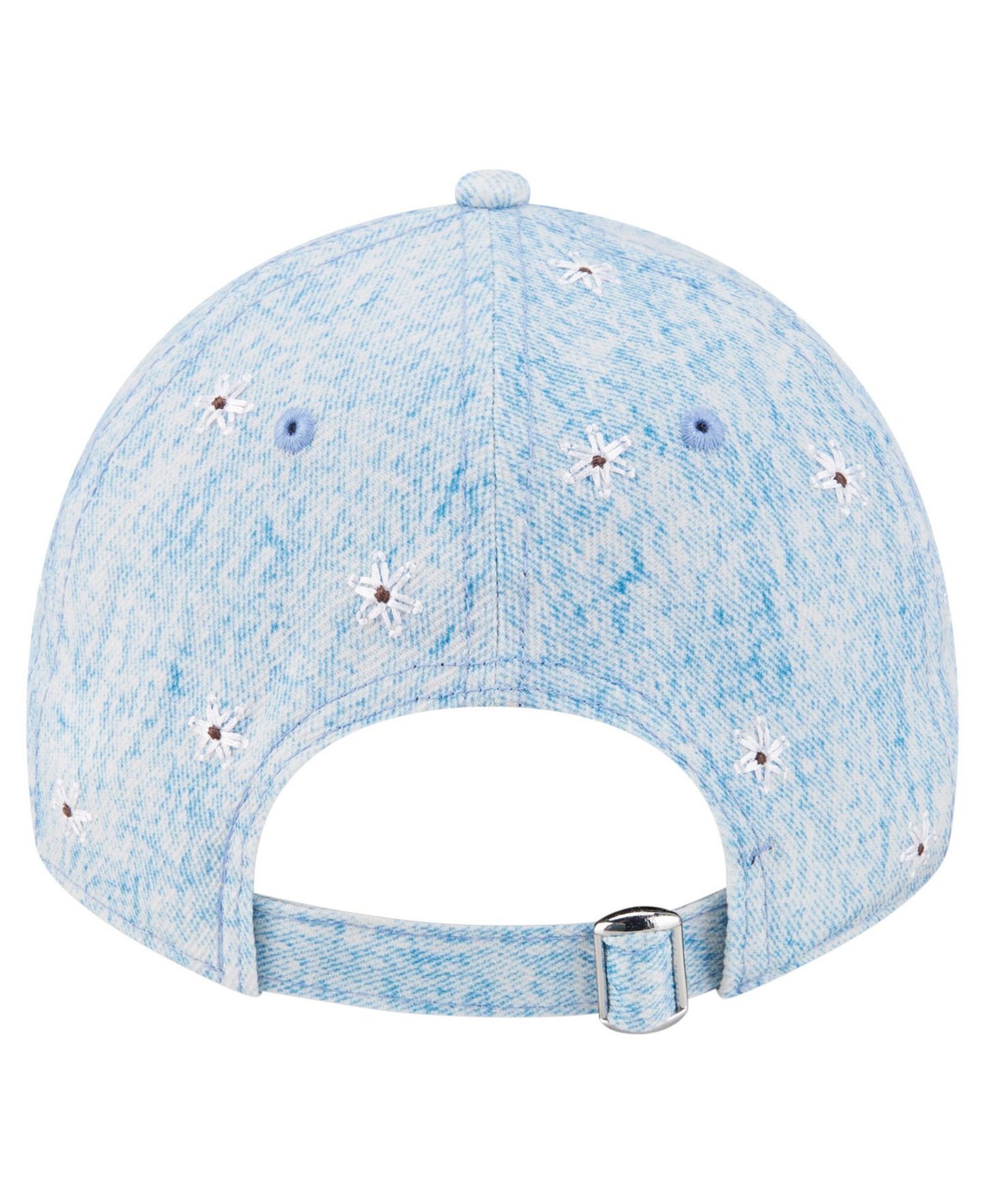 Женская кепка New Era Light Blue San Diego Padres Daisy All Over 9TWENTY Adjustable Hat — фото 4