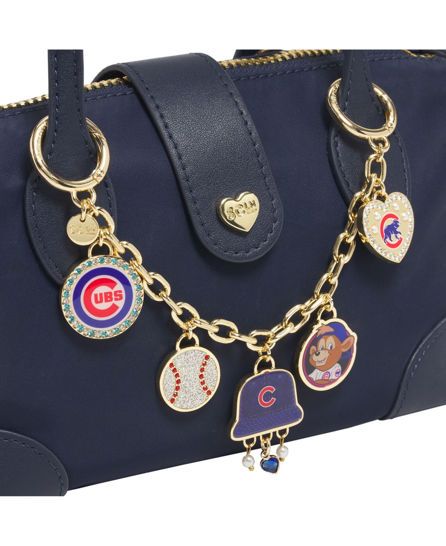 Женский брелок Stoney Clover Lane Chicago Cubs Bag Charm Chain — фото 2