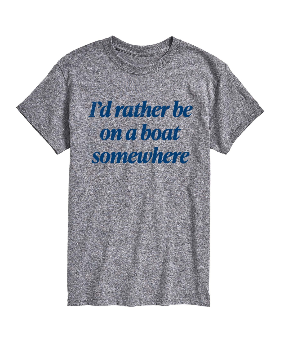 Airwaves Men's Instant Message On Boat Somewhere Graphic T-Shirt