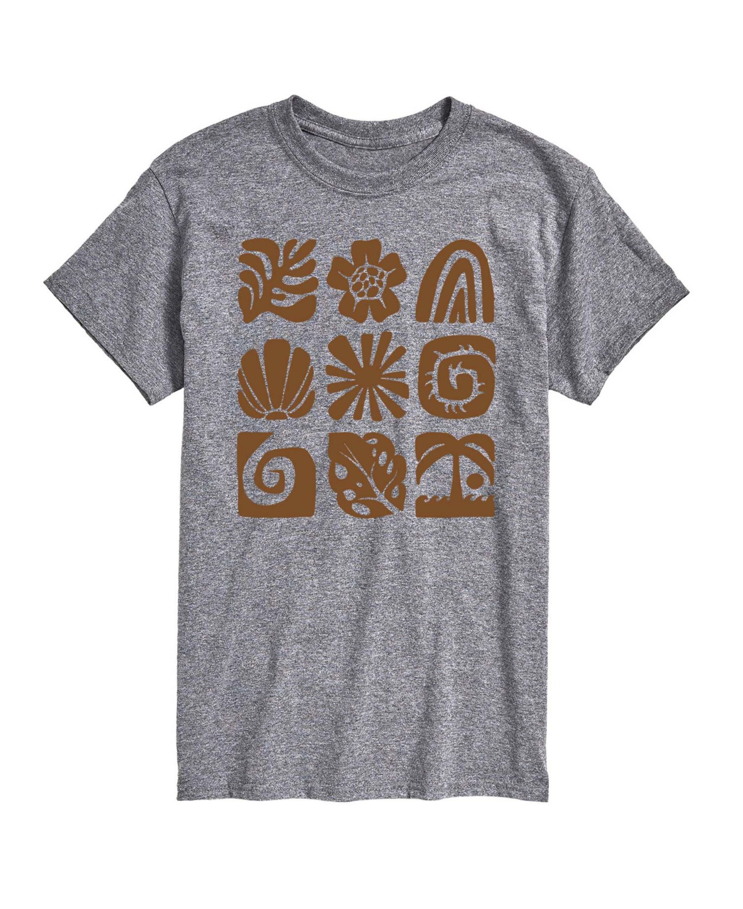 Men's Instant Message Beach Squares Graphic T-Shirt