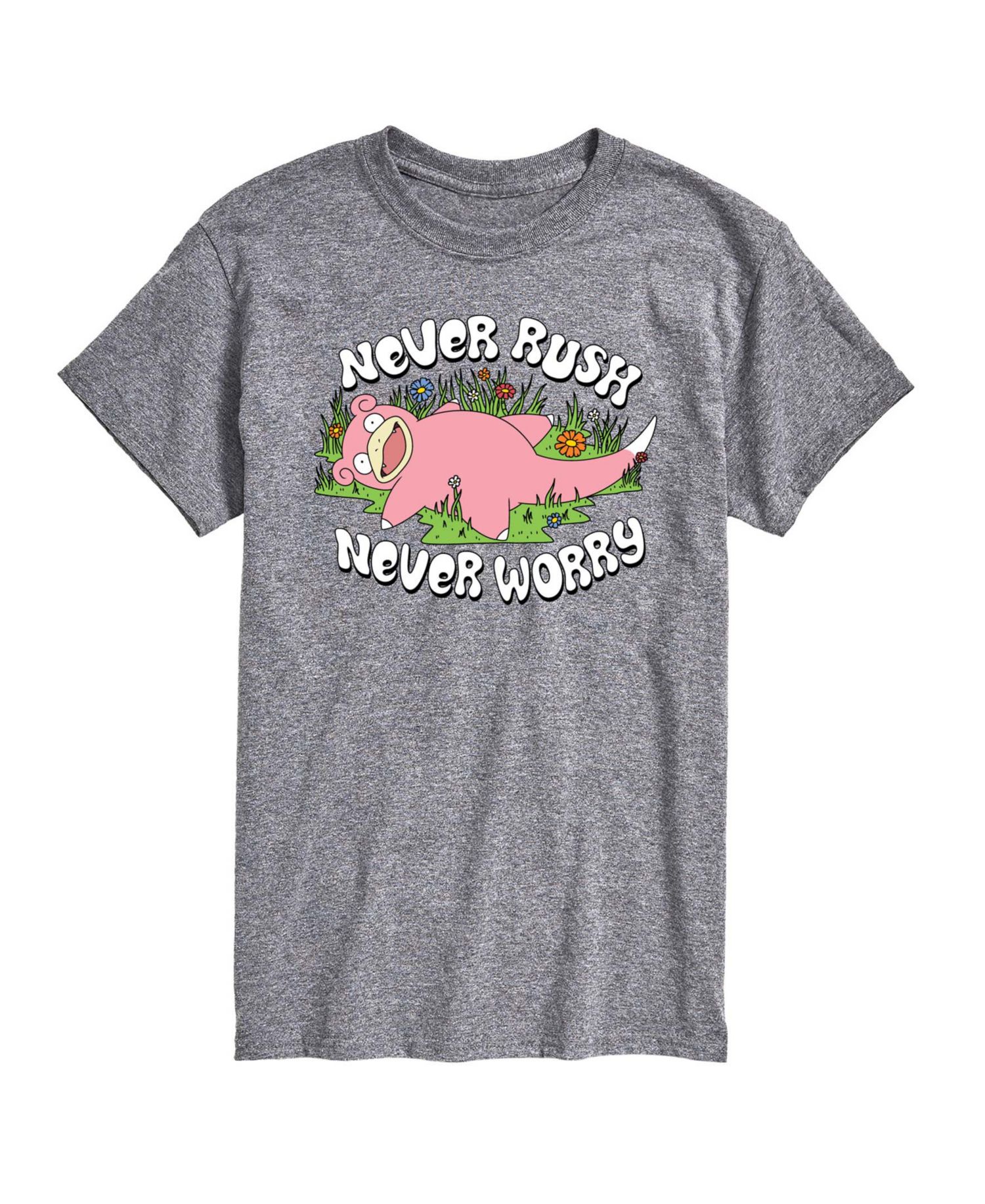 Men's Pokemon Never Rushed Graphic T-Shirt