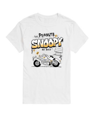 Men's Peanuts Snoopy Motorcycle Graphic T-Shirt
