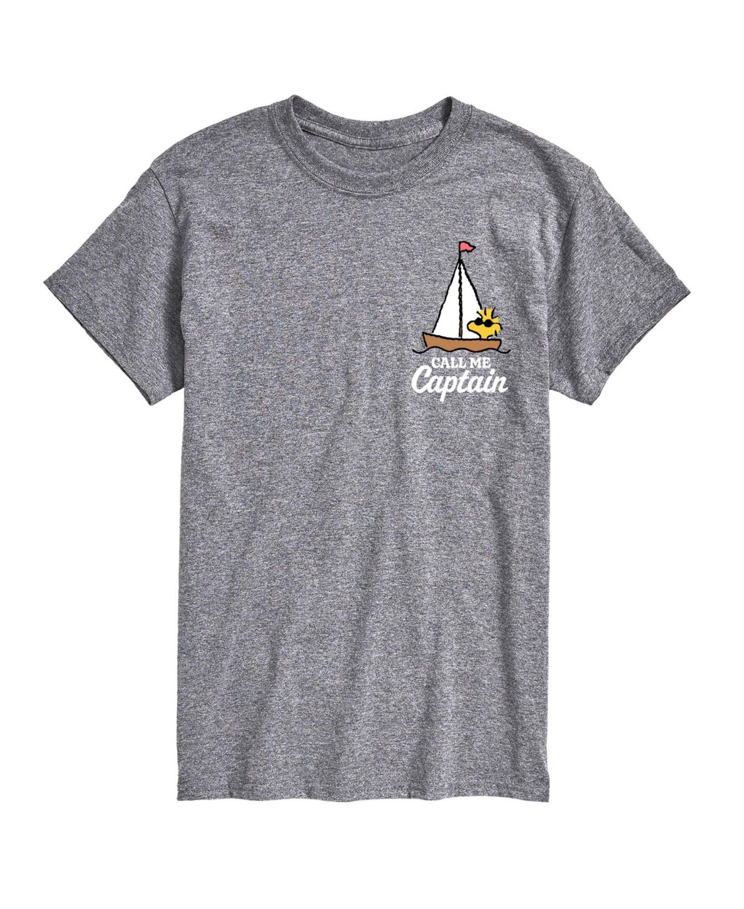 Men's Peanuts Woodstock Call Me Captain Graphic T-Shirt
