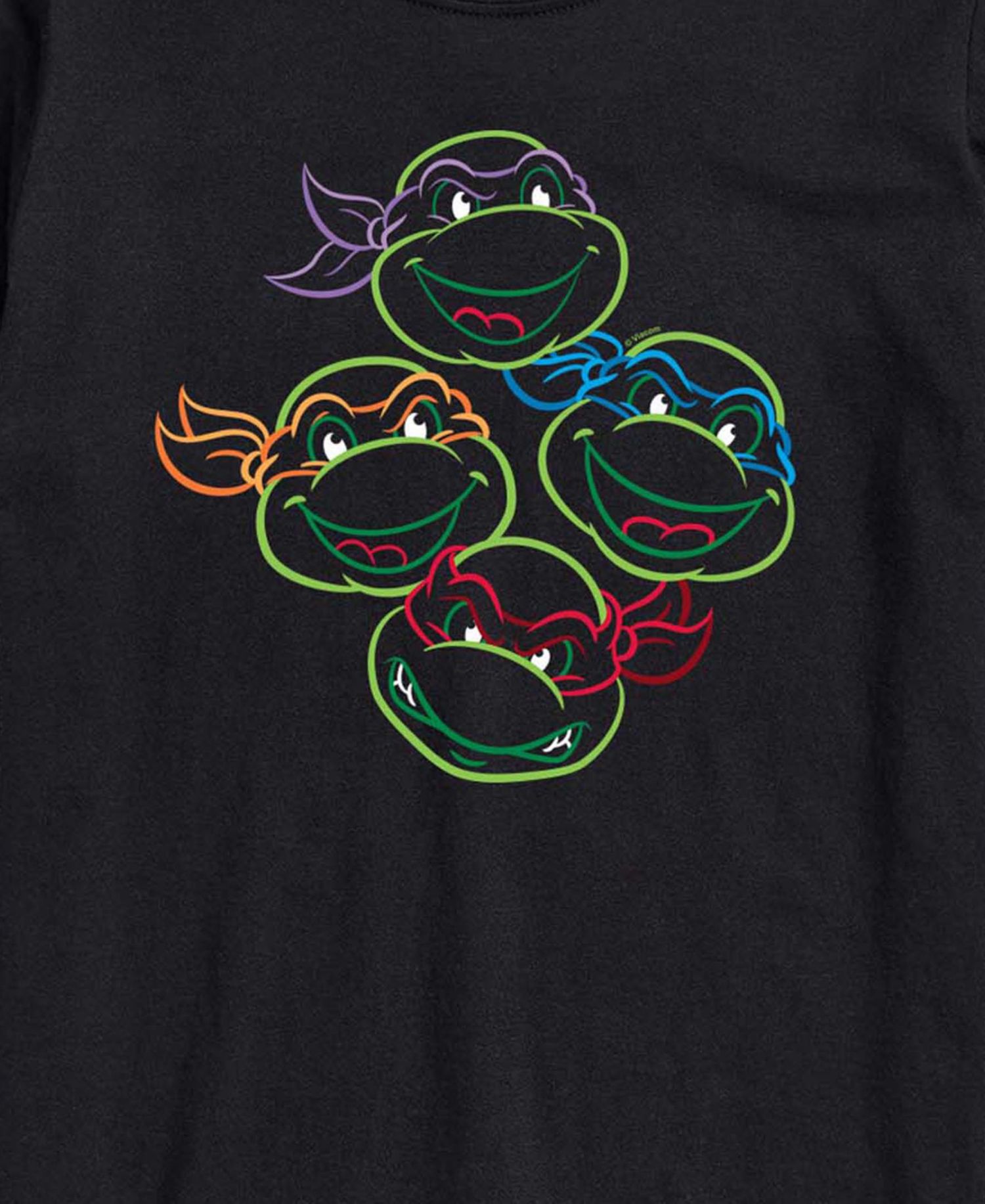 Men's Teenage Mutant Ninja Turtles Raph Donny Mikey Leo Graphic T-Shirt