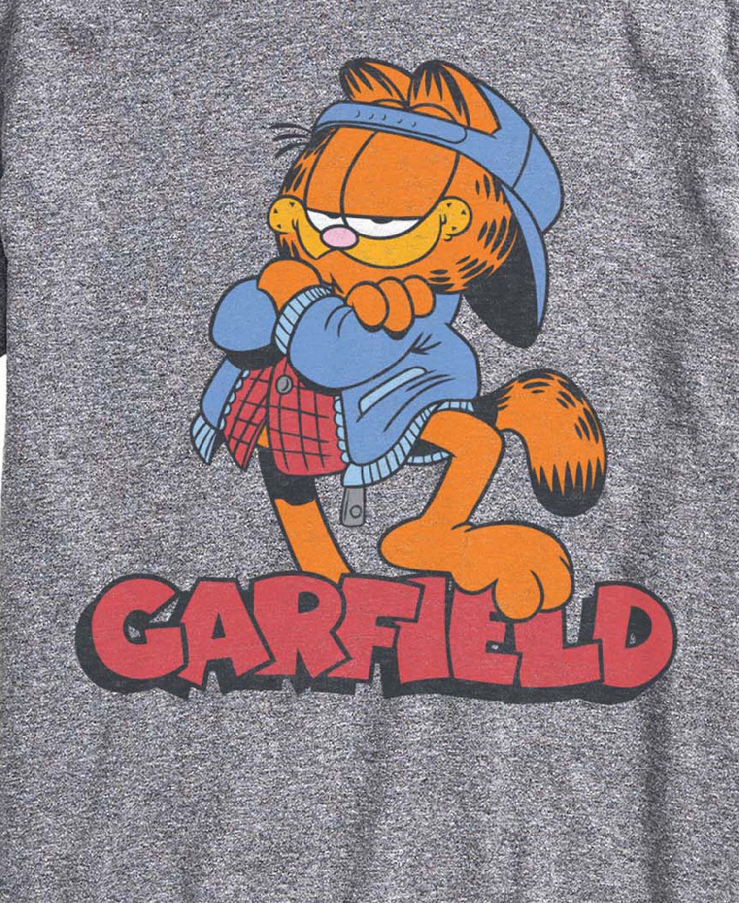 Men's Garfield Streetwear Graphic T-Shirt