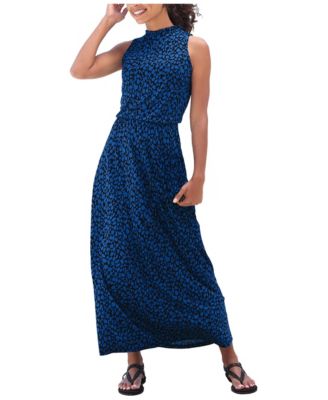Women's High Neck Maxi Dress