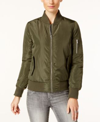 Jou Jou - Faux-Fur-Lined Bomber Jacket