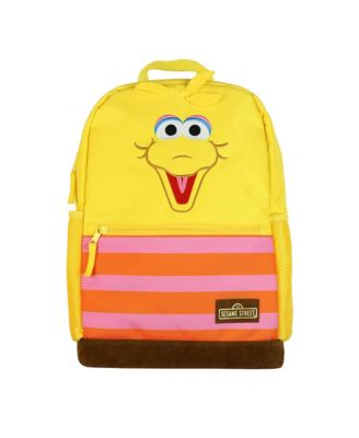 Backpack 16 Inch Big Bird Character Bookbag with Adjustable Straps