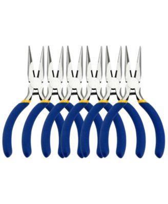 Nose Pliers Set Long Mini Wire Bending Making