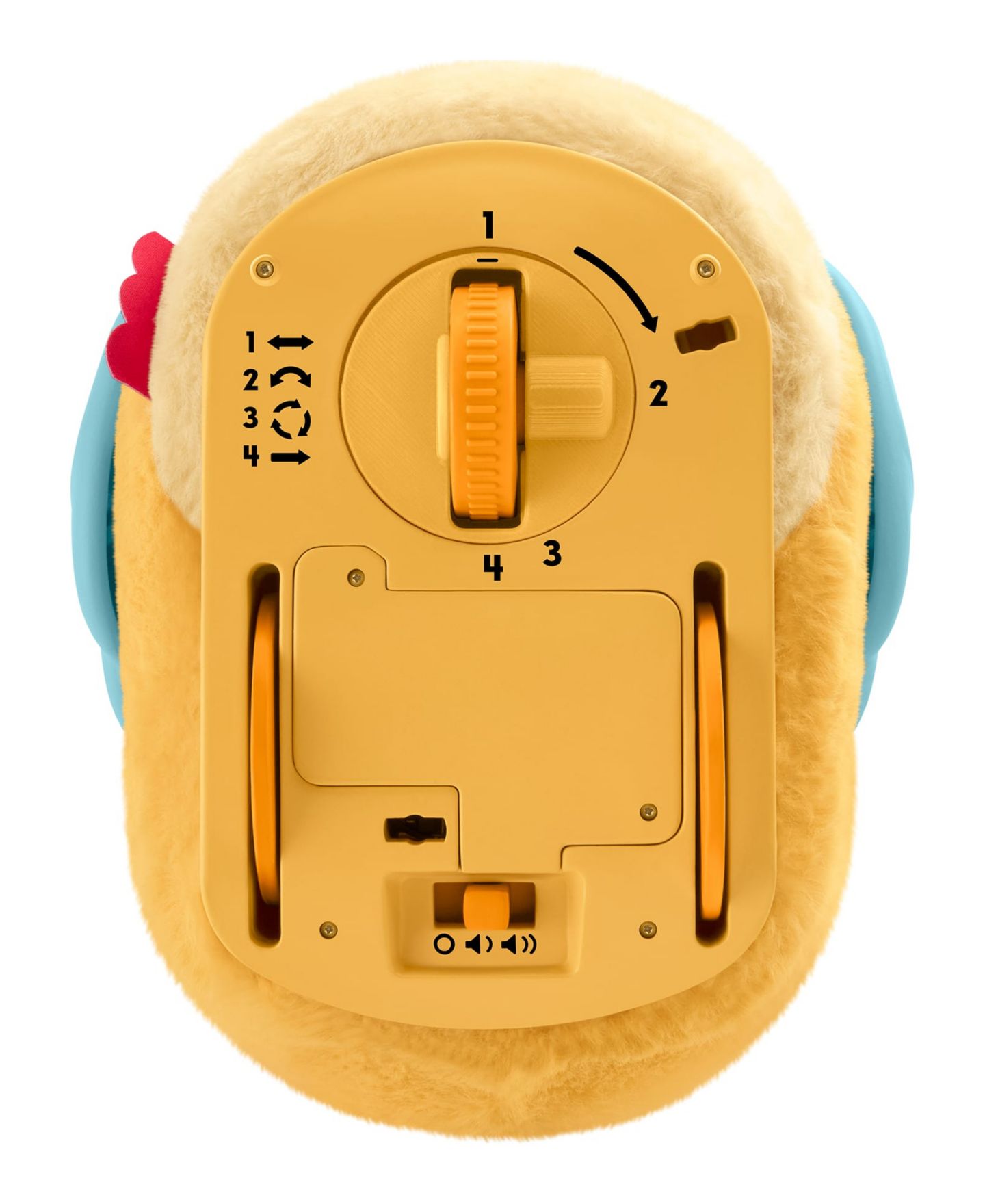 Детская мягкая игрушка Fisher Price 4-in-1 Musical Cuddle and Crawl Duck 8.5" Plush — фото 5