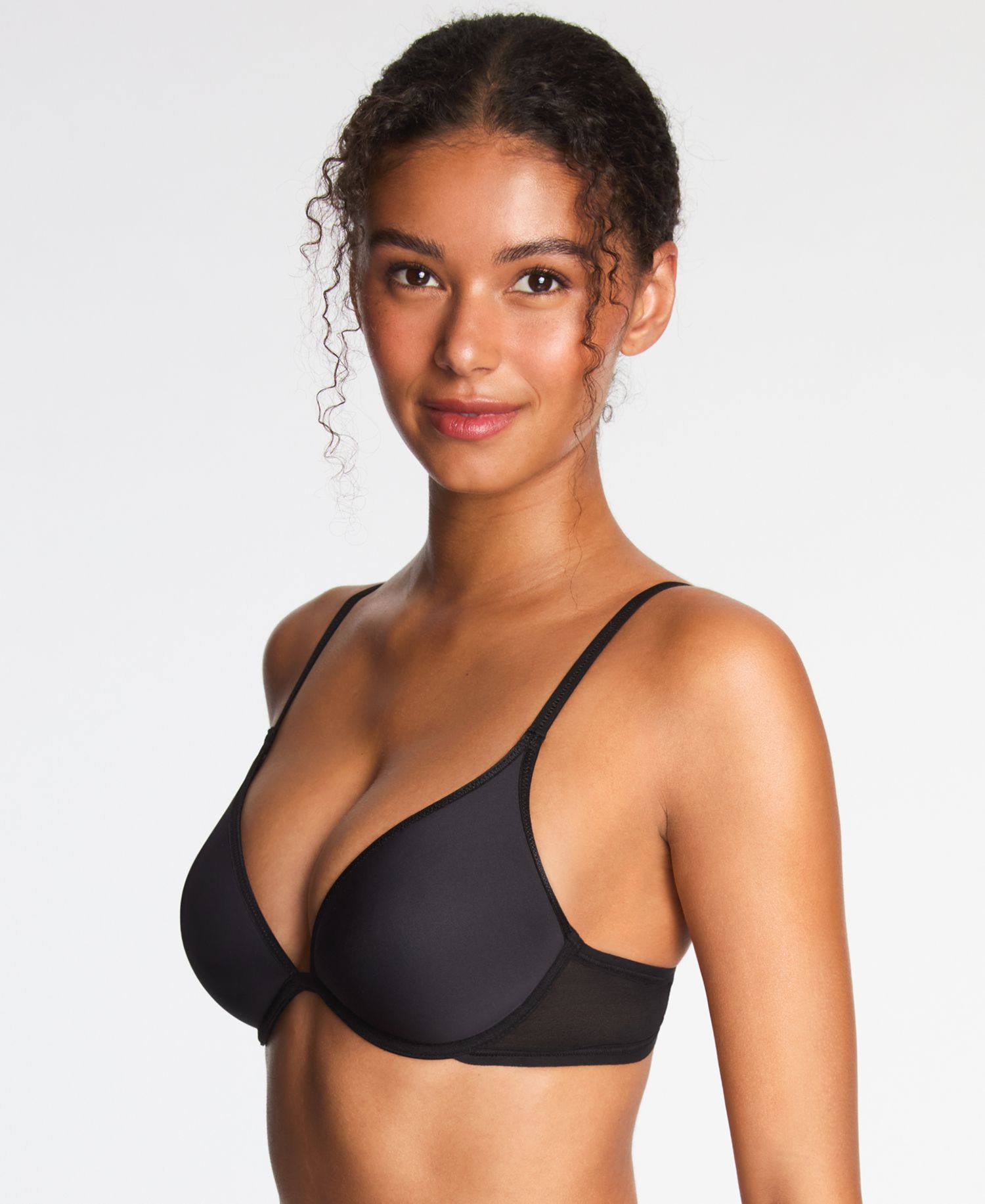 Women's Full Transparency Plunge T-Shirt Bra, 953420