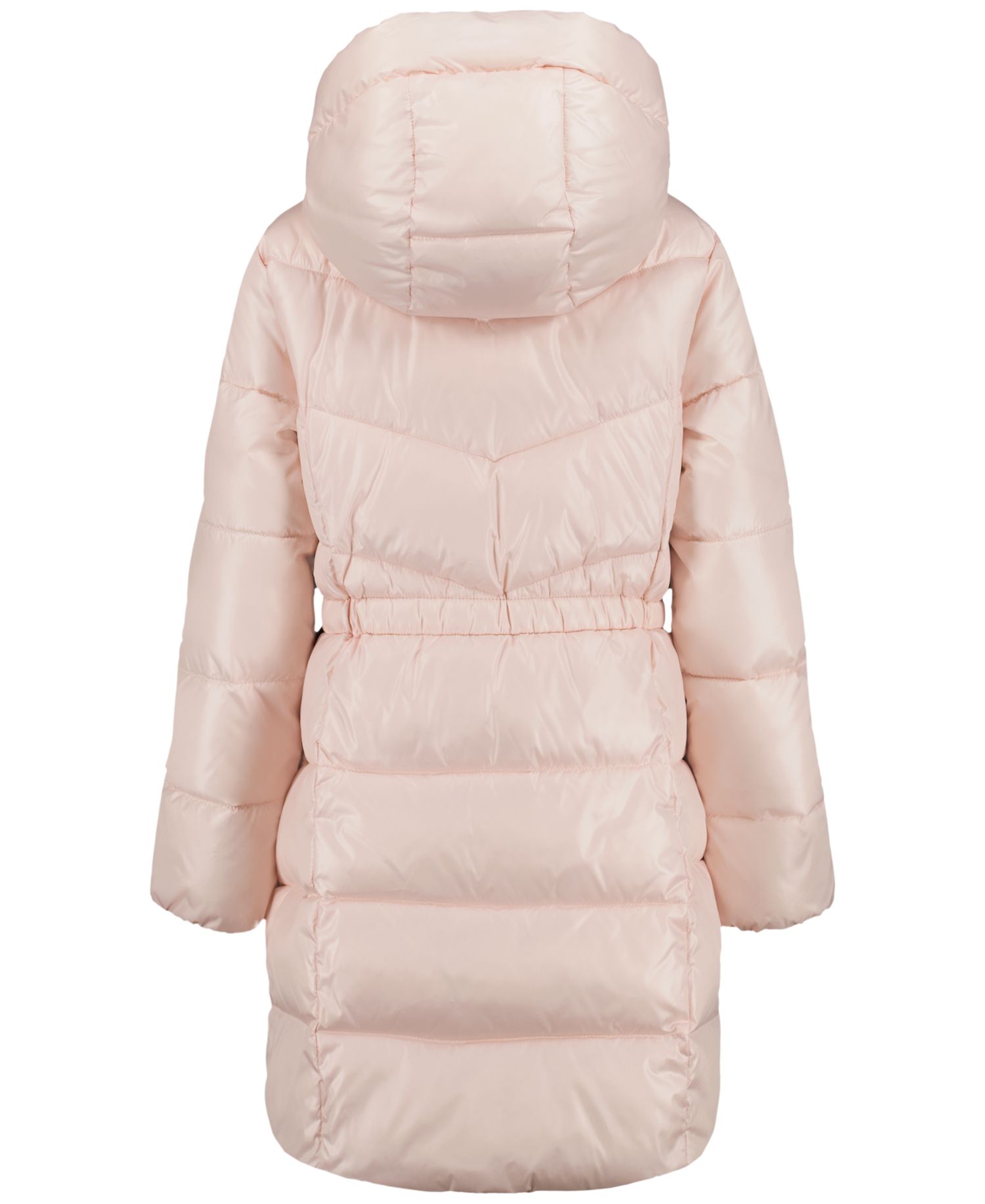 Girls' 7-16 Hooded Neck Puffer Jacket