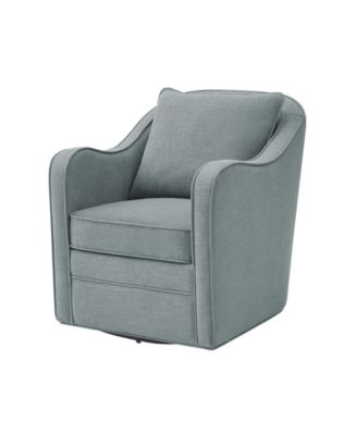 Brianne 28.5" Upholstered Swivel Armchair
