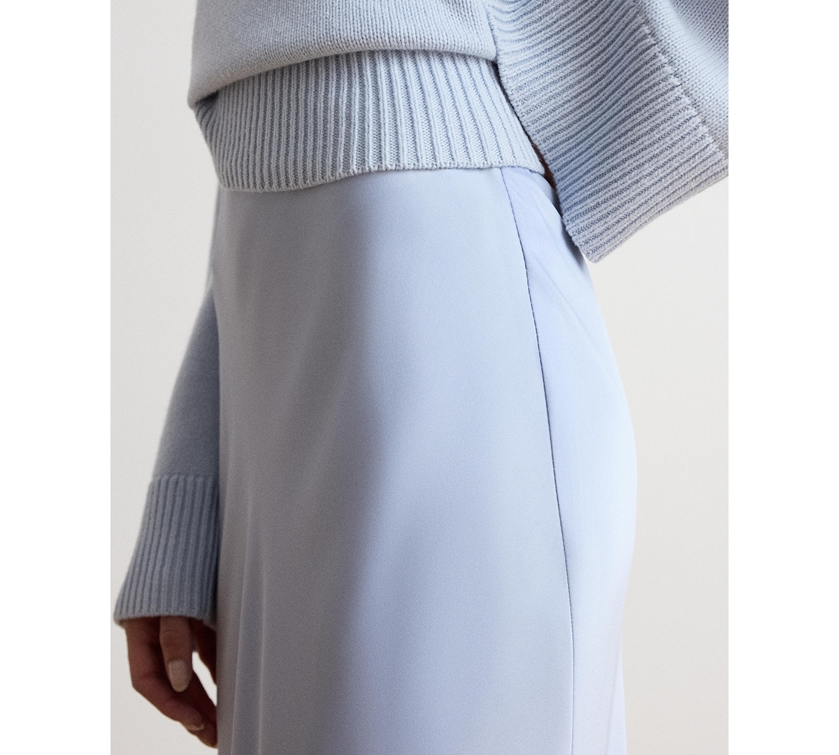 Lauren Ralph Women's Satin Charmeuse Maxi Skirt