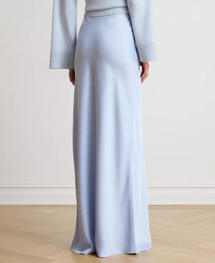 Women's Satin Charmeuse Maxi Skirt - thumbnail 5