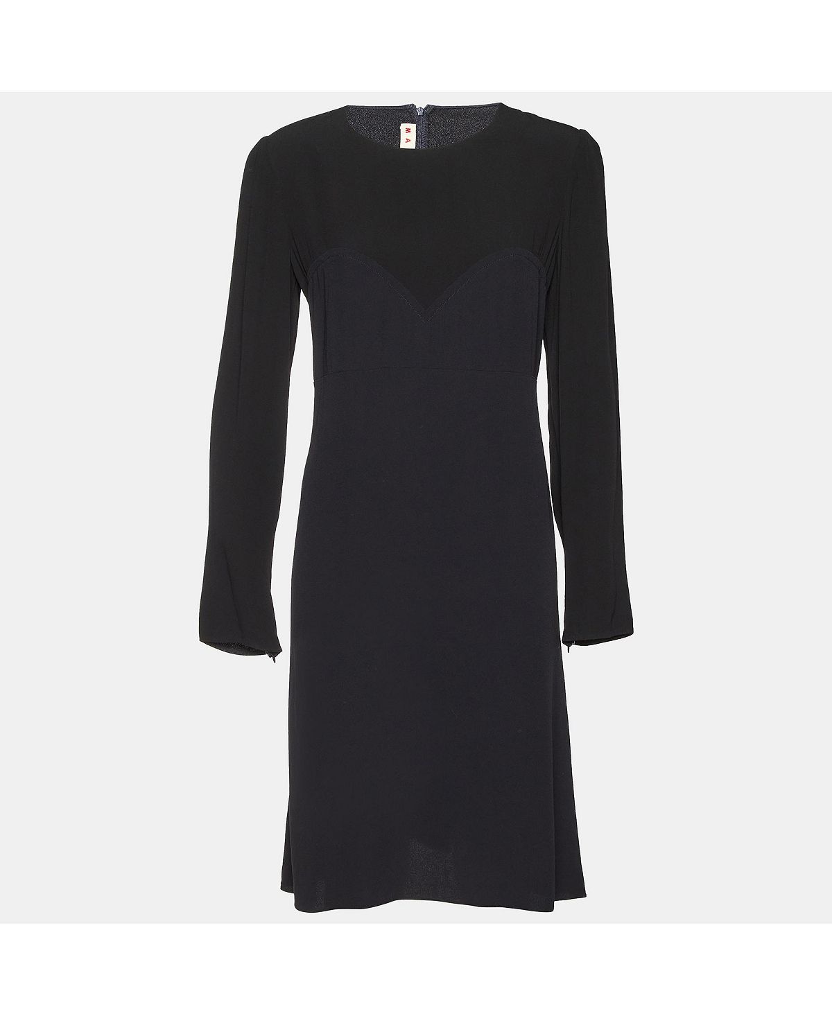 Pre-Owned Marni Women's Crepe Long Sleeve Midi Dress view 1 — MAYCSS fashion products