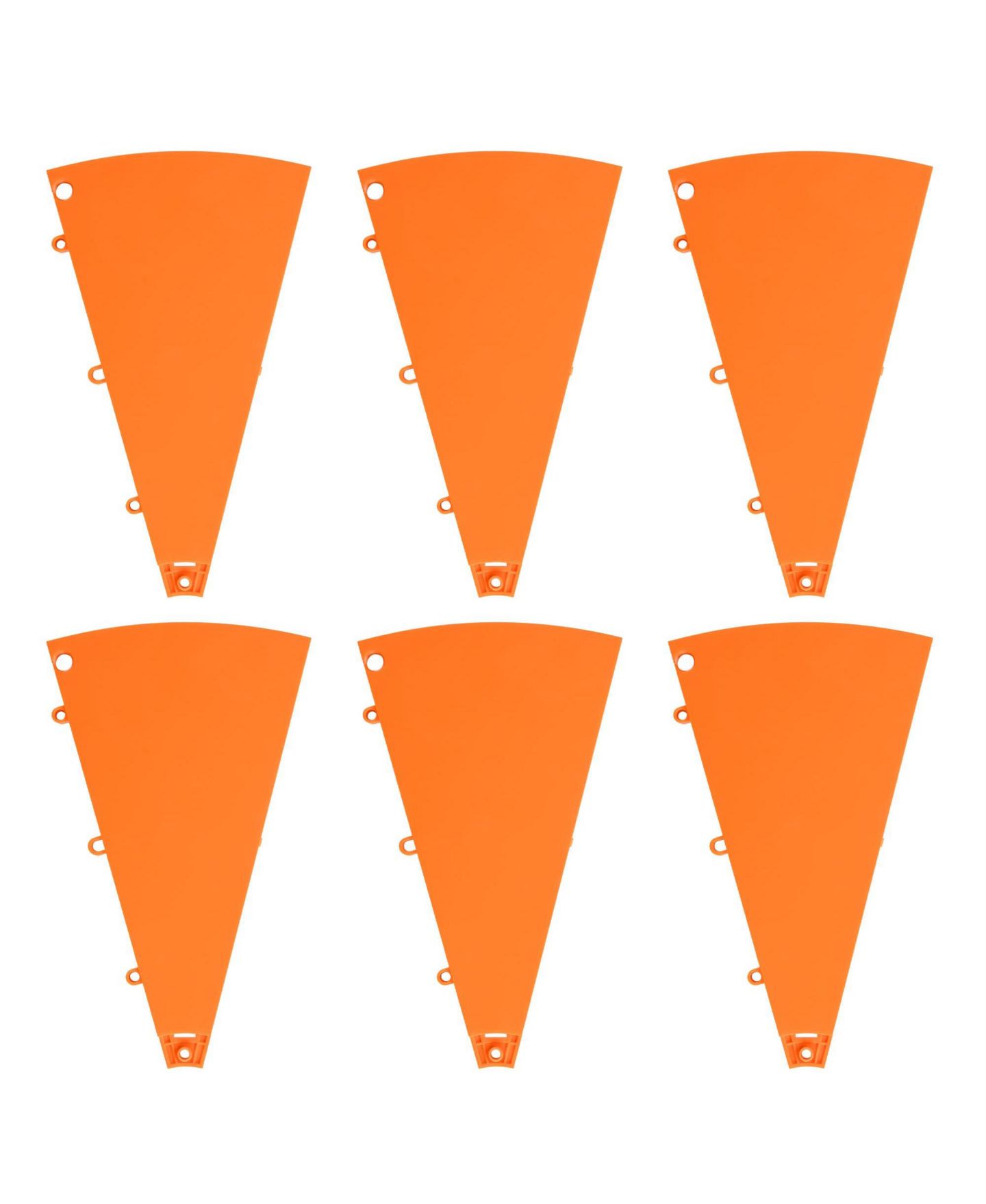 Детские игрушки WinSpin 6 Pcs Prize Wheel Panels Dry Erase Orange for 24" Modular Prize Wheel, цвет: Natrual — фото 1