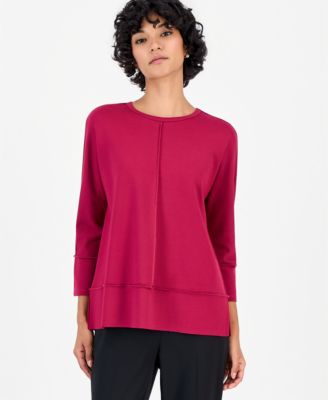 Petite Serenity Dolman 3/4-Sleeve Tunic
