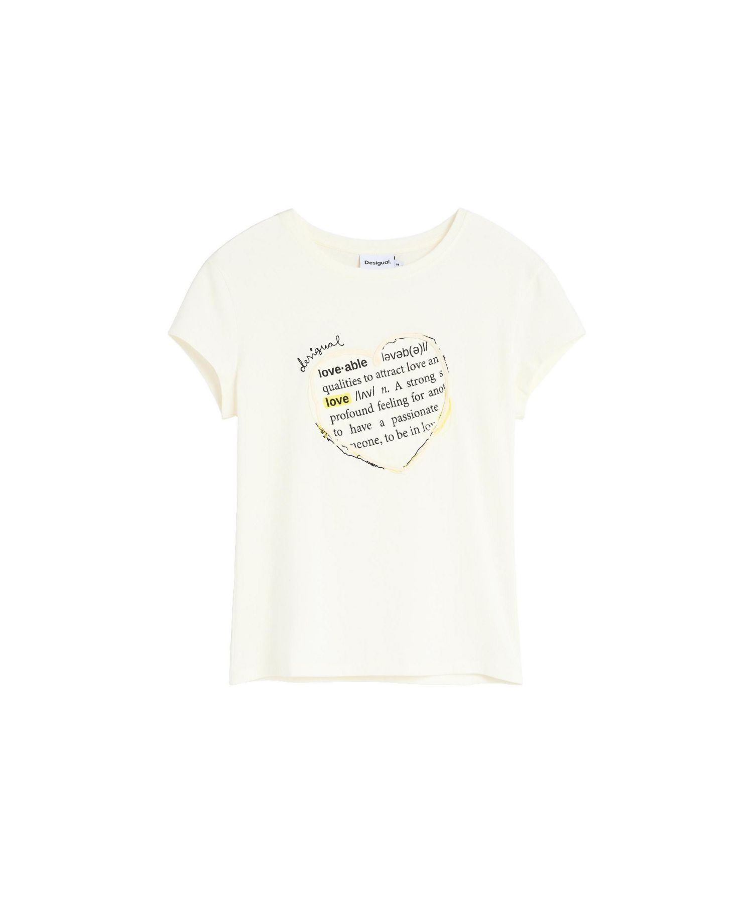 Women's T-shirt With Message Print