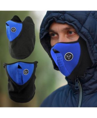 Half Face Mask Breathable Windproof Dustproof Neck Warmer for Bike Motorcycle Racing