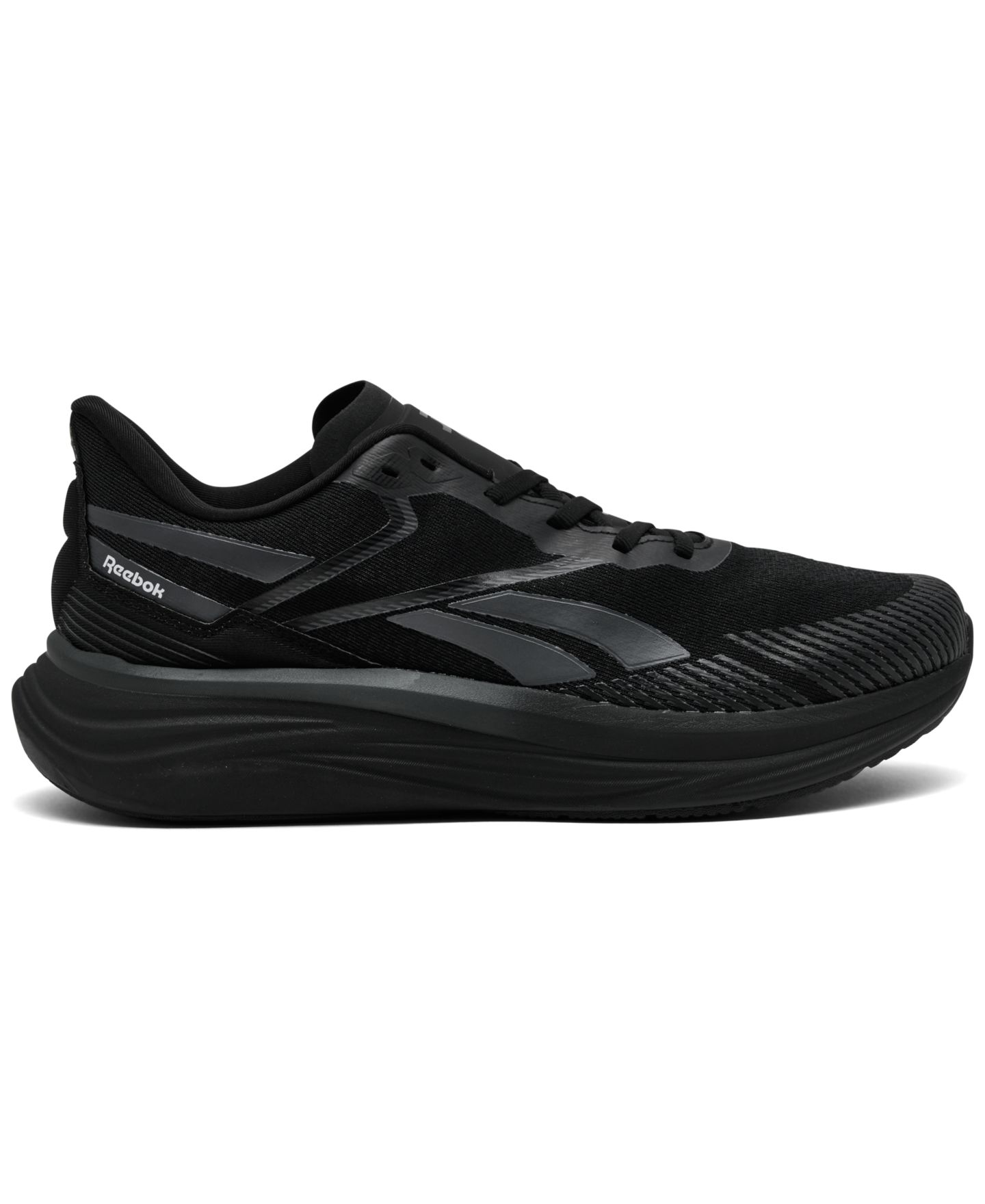 Мужские кроссовки Reebok Viva Speed Running, цвет: Чёрный / Серый — фото 2