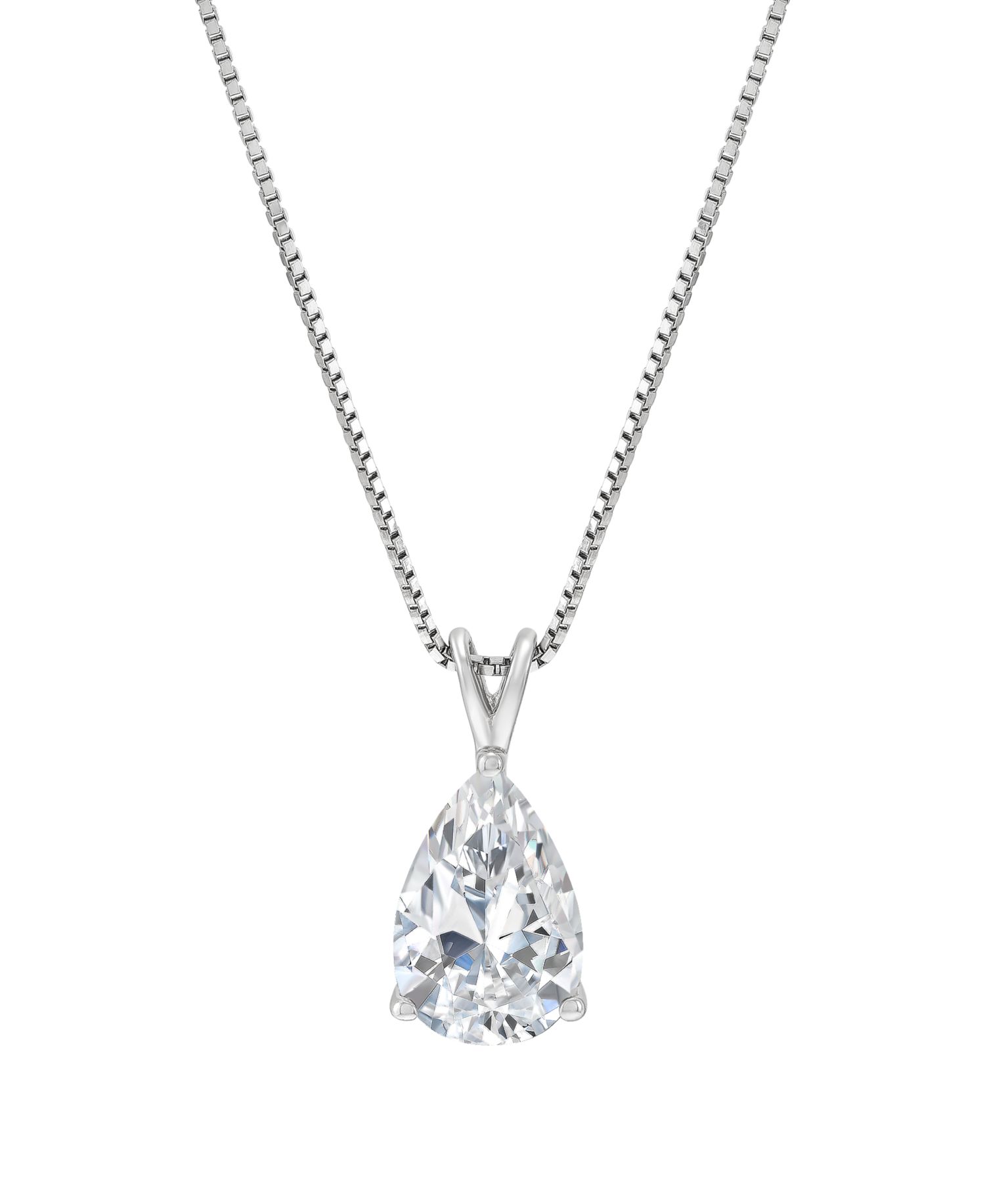 IGI Certified Lab-Grown Diamond Solitaire Pendant Necklace (1 ct. t.w.) in 14k White or Yellow Gold