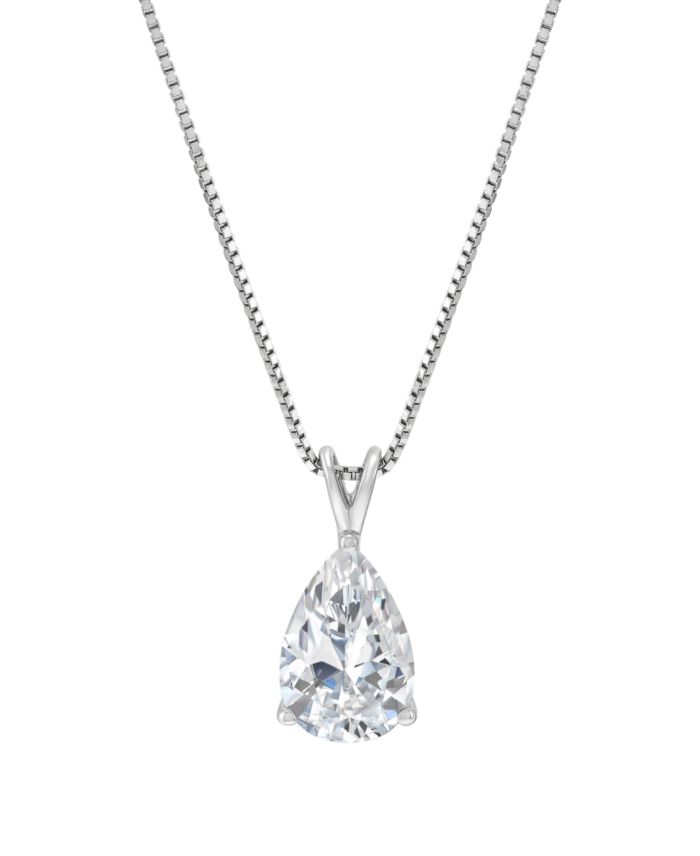 IGI Certified Lab-Grown Diamond Solitaire Pendant Necklace (1 ct. t.w.)