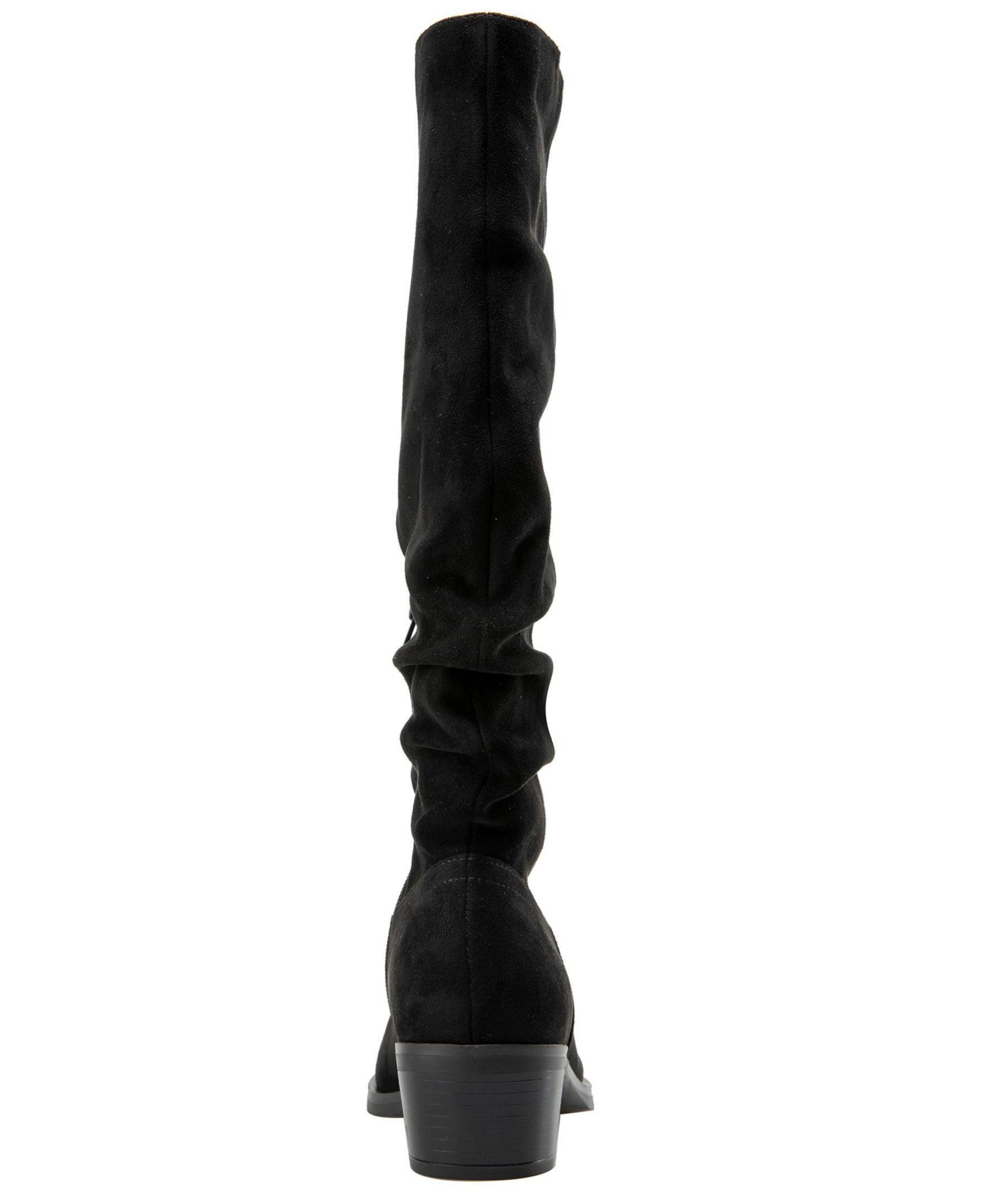 Женские ботинки Kensie Enzo Slouch Knee-High Boot, цвет: Чёрный — фото 3