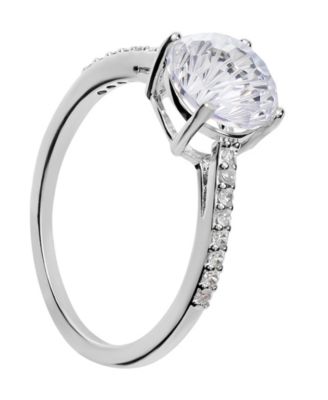 Sterling Silver Starlight Cubic Zirconia Ring