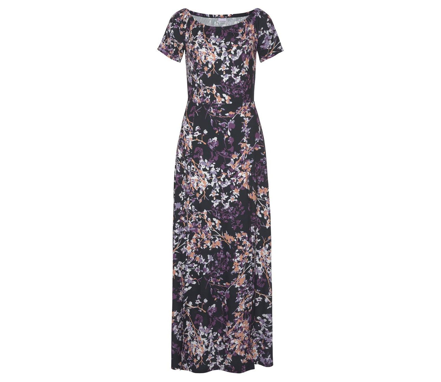 Women's Floral Print Off Shoulder Multiway Maxi Dress