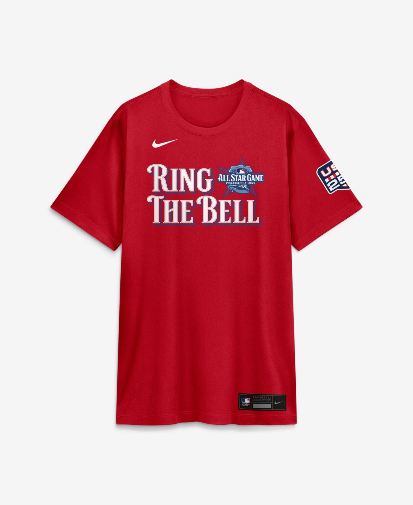 Мужская футболка Nike 2026 All-Star Game National League Pete Crow-Armstrong Red Name & Number — фото 2