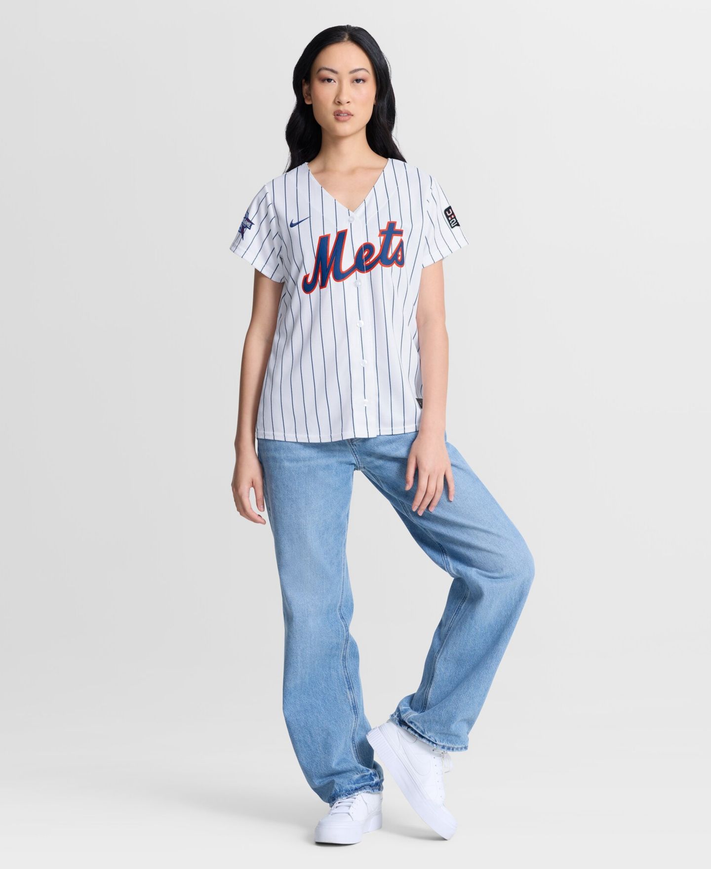 Женский топ Nike 2026 All-Star Game New York Mets Juan Soto White Replica Jersey — фото 4