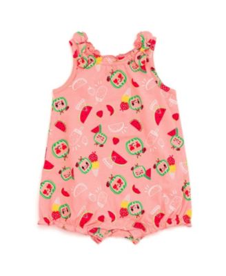 Baby Girls' ( new born to 24 M ) Sleeveless Bubble Romper