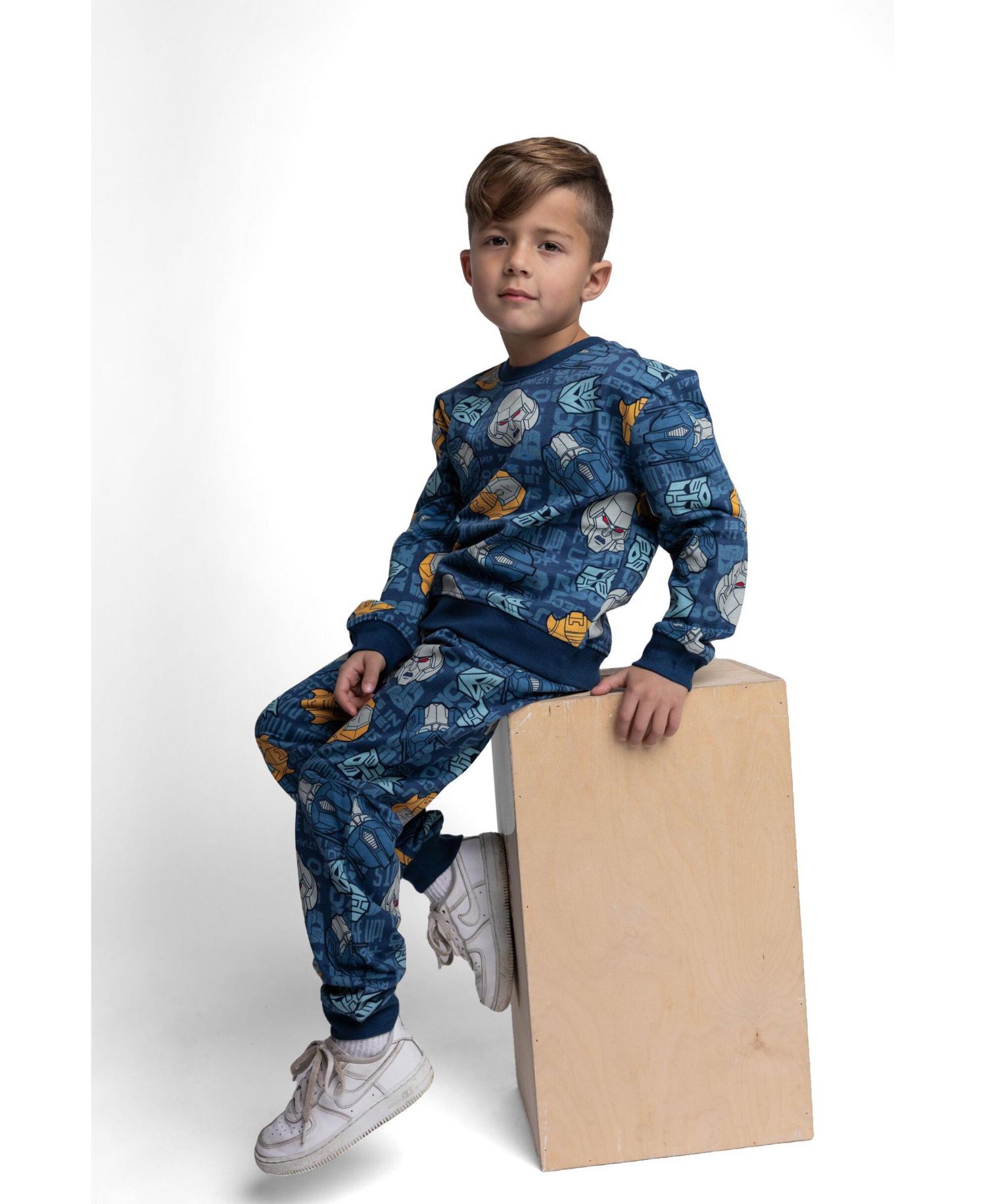 Boys' (5-16) Fleece 2-Piece Sweatshirt and Pants Set