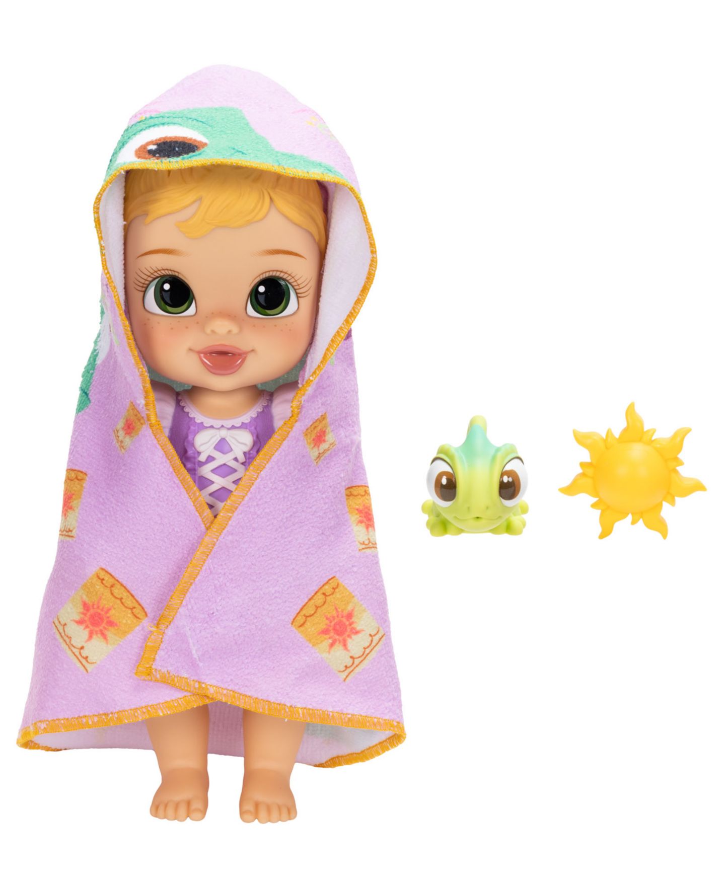 Детская кукла Disney Princess Rapunzel 12" Bathtime Baby Doll — фото 2