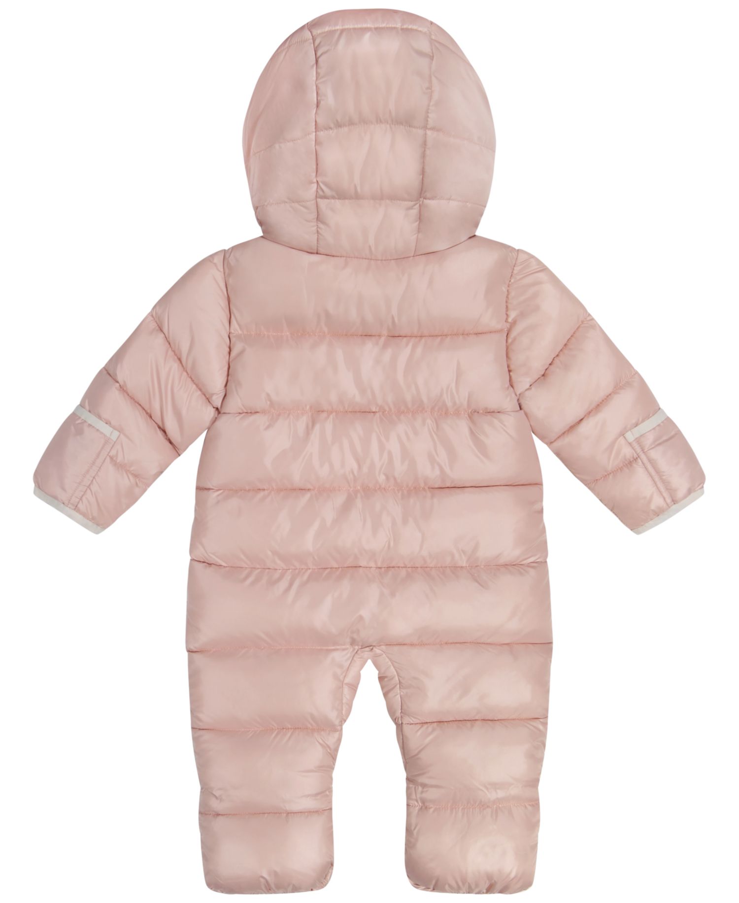 Baby Girls' Faux Fur Pram Hooded Snowsuit