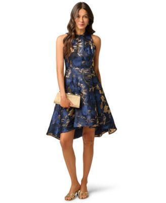 blue and gold dress macys Women's Semi-Formal Cocktail & Party Dresses royal blue and gold combination dress