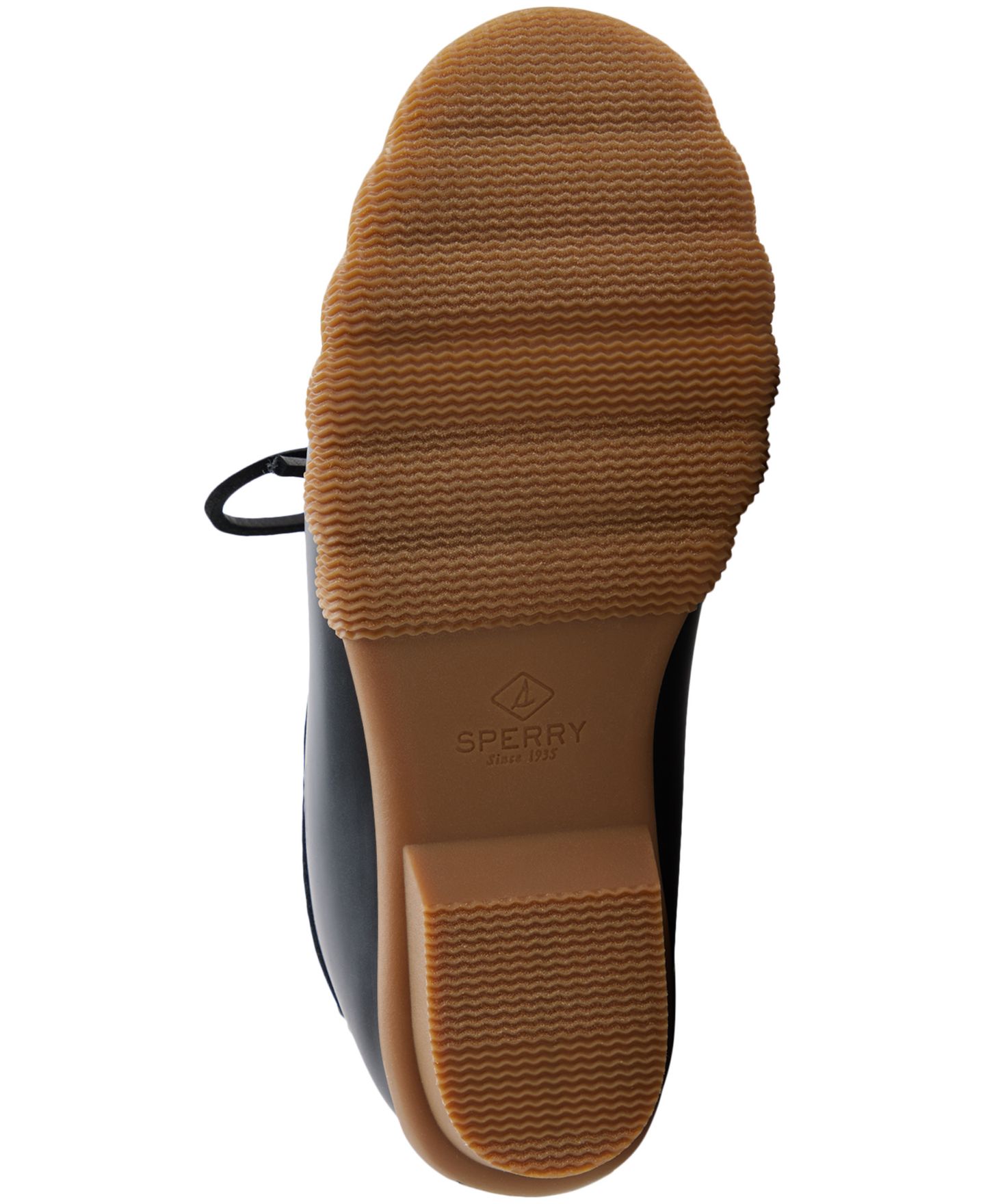 Женские резиновые ботильоны Sperry Saltwater Duck, цвет: Чёрный — фото 5