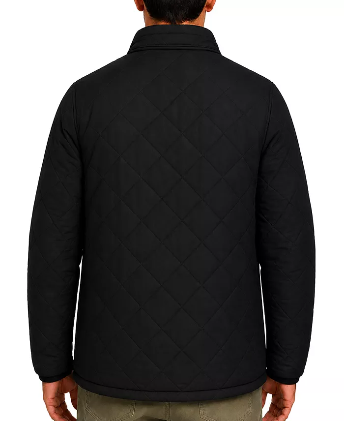 Men's Diamond Quilted Lightweight Jacket - thumbnail 2