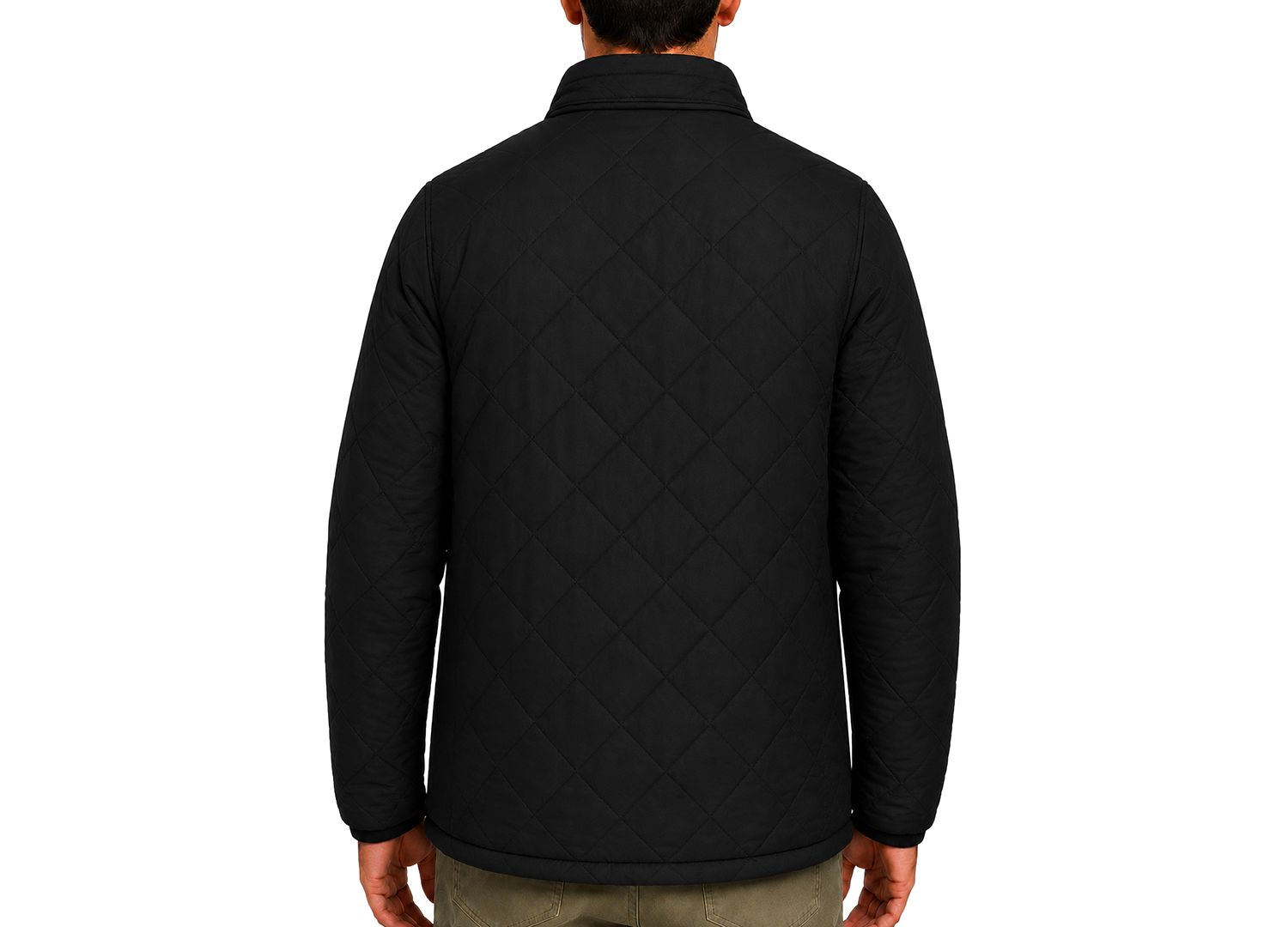 Men's Diamond Quilted Lightweight Jacket
