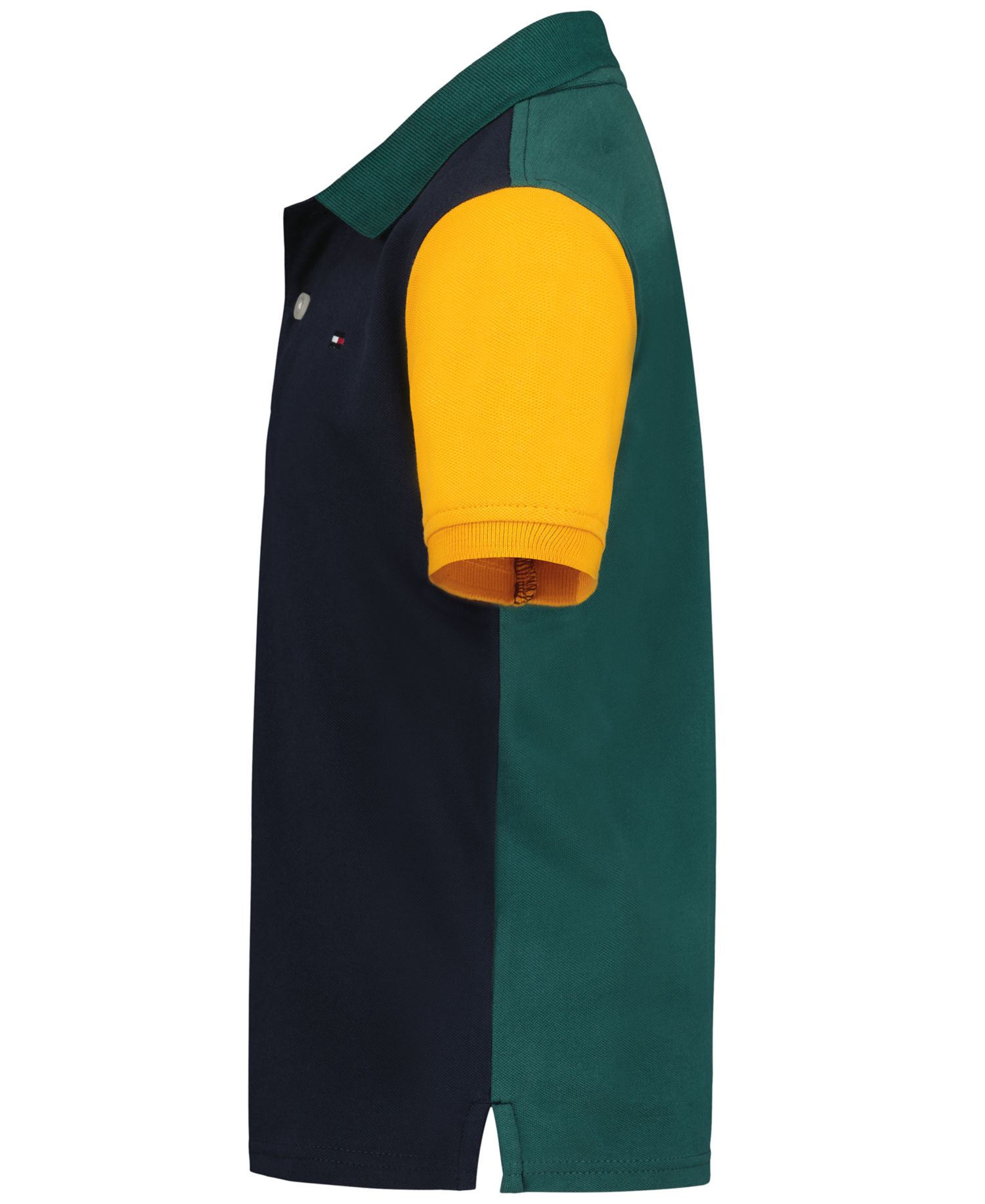 Boys' 2T-7 Color-Blocked Short-Sleeve Polo Shirt
