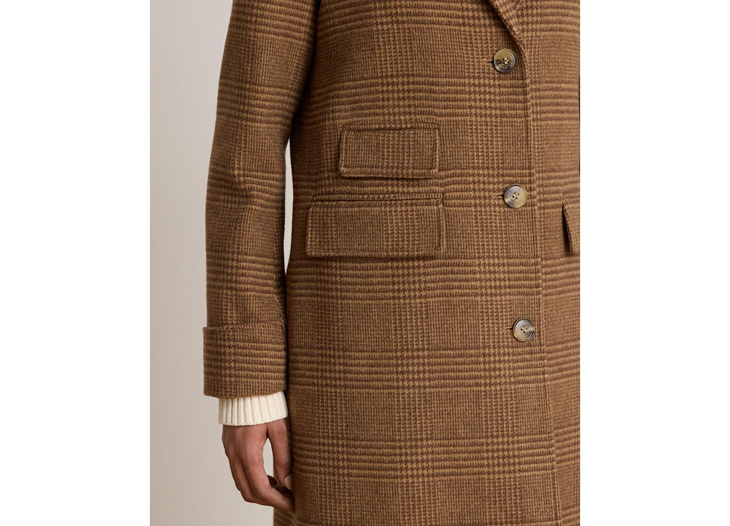 Women's Wool Reefer Coat
