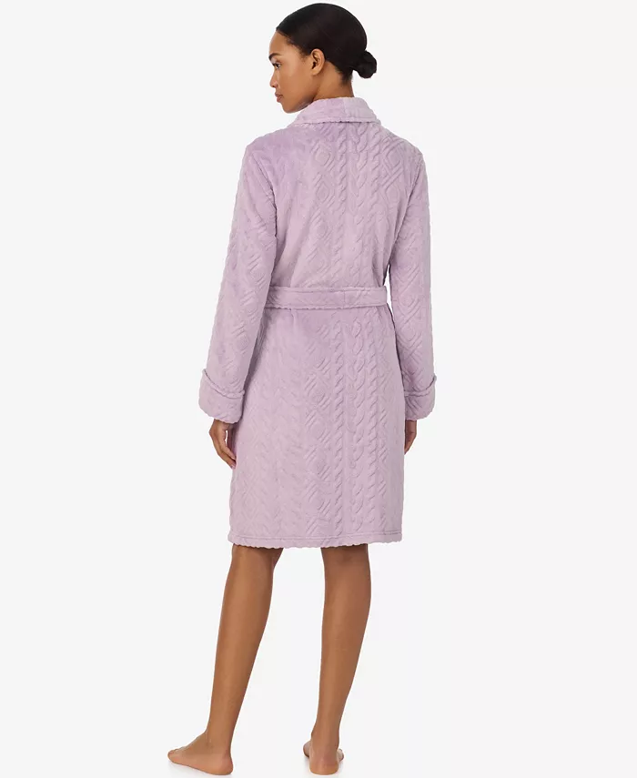 Women's Self-Tie Belt Short Robes - thumbnail 3
