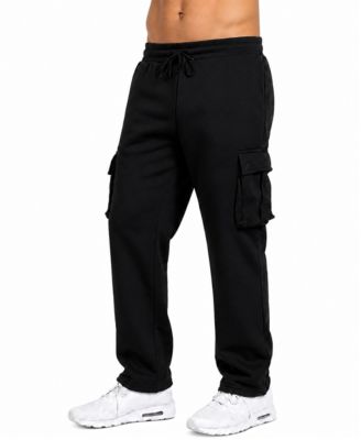Men's Fleece-Lined Cargo Sweatpants