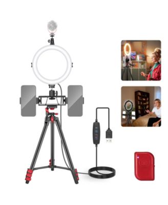 R08 Ring Light for Select iPhone Models for Video Calls, Streaming and Beauty Content