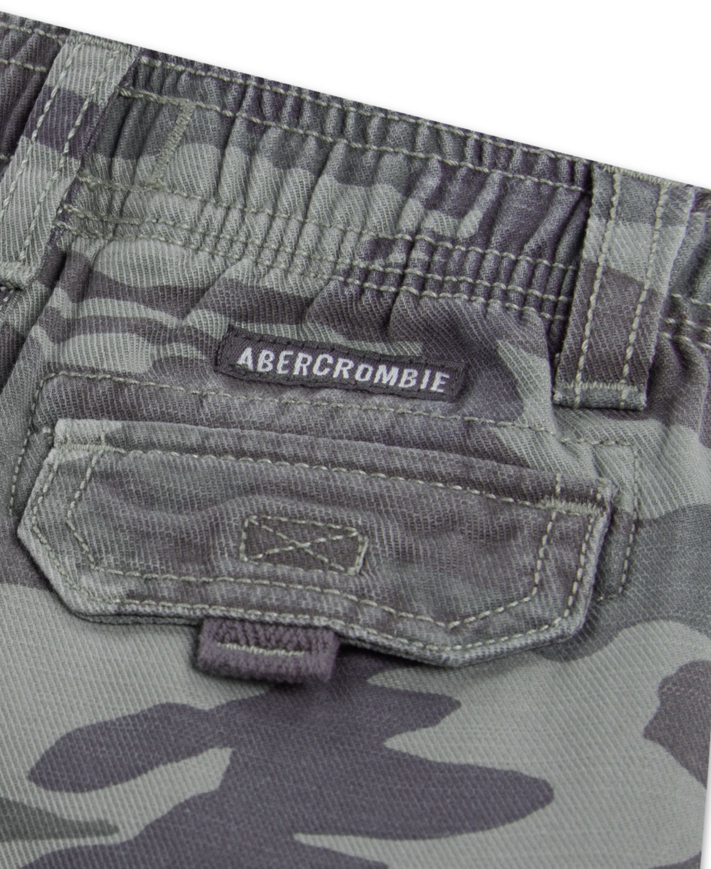 Брюки abercrombie kids Ultra Baggy Cargo Pants для мальчиков-малышей, цвет: Камуфляжный — фото 4