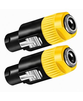 Speakon to 1/4" Twist-Lock Audio Adapter, for Speakon/1/4" Devices
