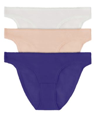Women's Cotton Hip Bikini Panty, Pack of 3 1402P3