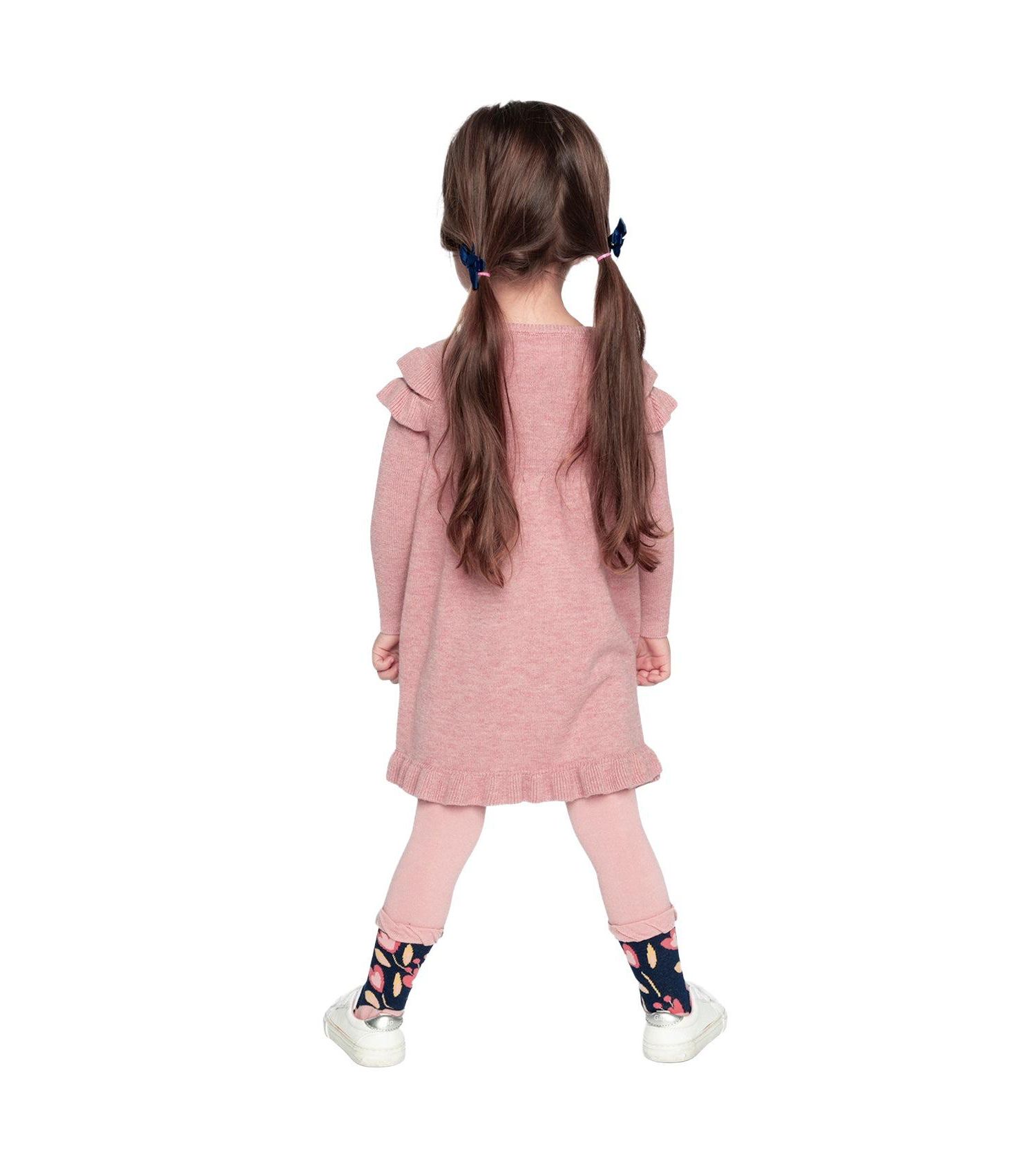 Little and Big Girl(6-8) Knitted Dress